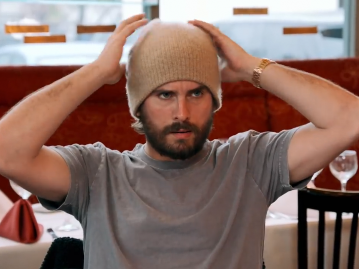 Scott Disick, Dressed Down for Dinner