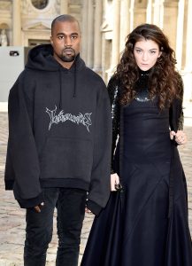 Kanye West and Lorde