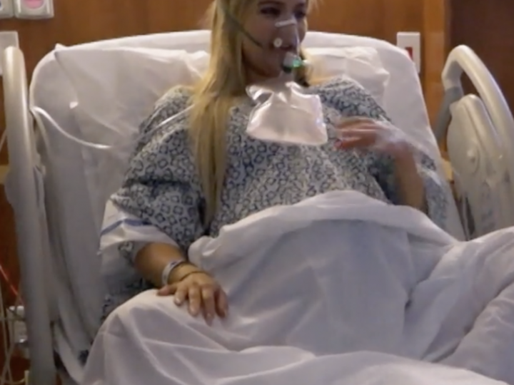 Khloe in Her Delivery Room