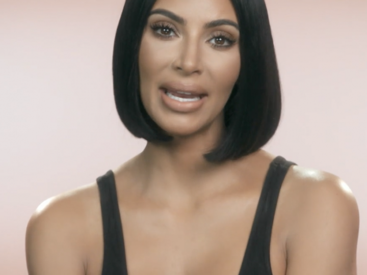Kim Kardashian Talks to the Camera