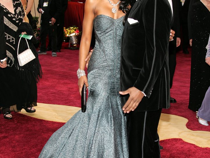 Kim Porter and Diddy Image