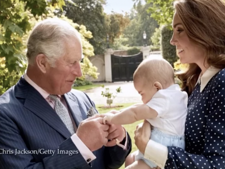 Prince Louis and Charles