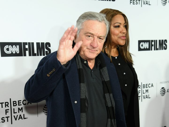 Robert De Niro Waves With Grace Hightower