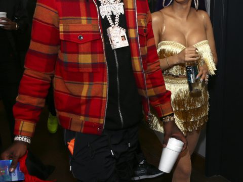 Cardi B and Offset Take a Walk