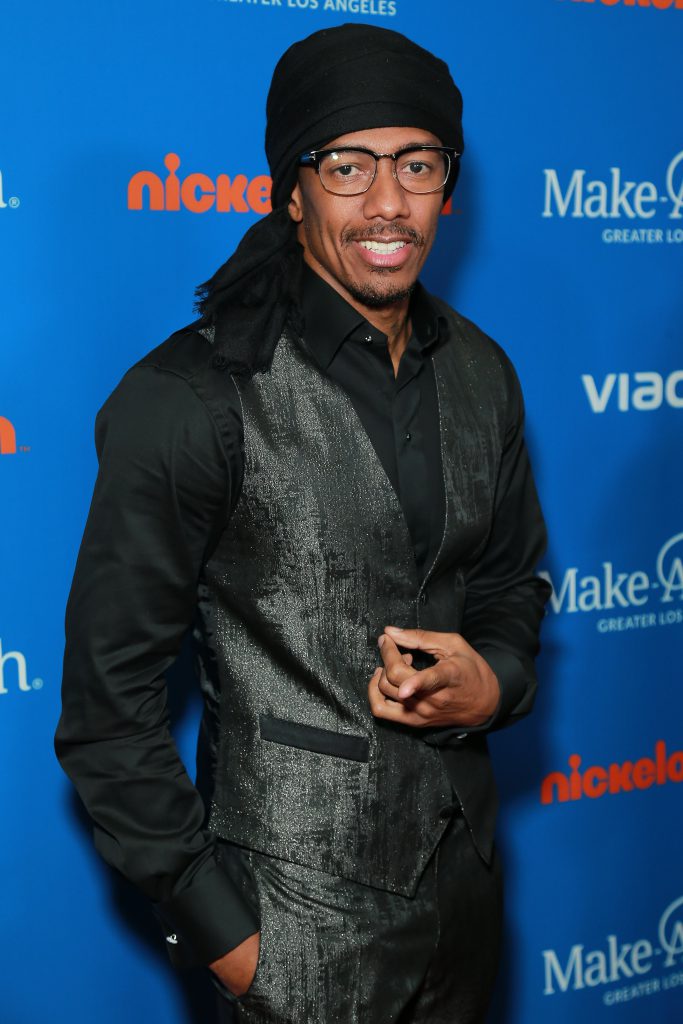 Nick Cannon en una alfombra roja