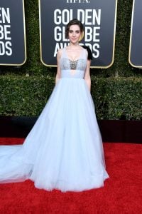 Alison Brie at the Globes