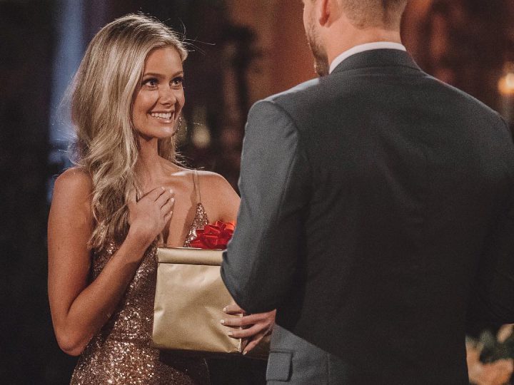 Hannah Godwin and Colton Underwood: What’s in the Box?