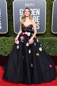 Heidi Klum at the 2019 Globes