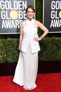Julianne Moore at the Globes