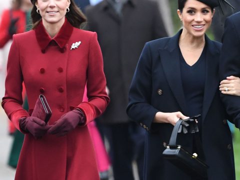 Meghan Markle and Kate Middleton Strolling