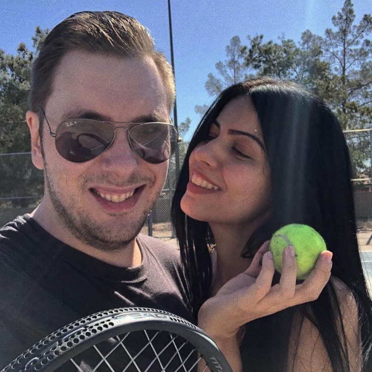 Colt Johnson and Larissa Lima The Hollywood Gossip