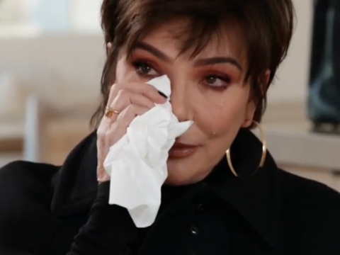 Kris Jenner in Tears