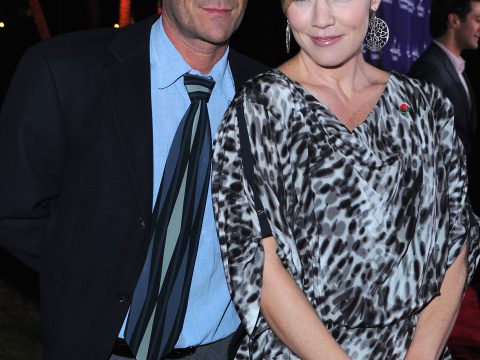 Jennie Garth and Luke Perry