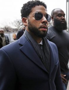 Jussie Smollett at Court