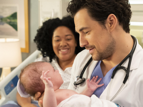 DeLuca With a Child