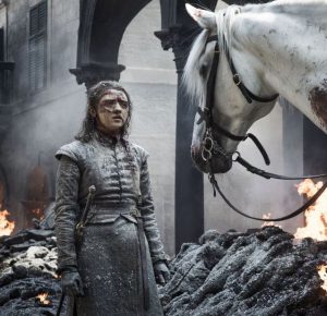 Arya and a Horse