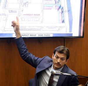 Ashton Kutcher as a Witness