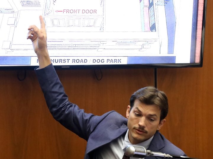 Ashton Kutcher as a Witness