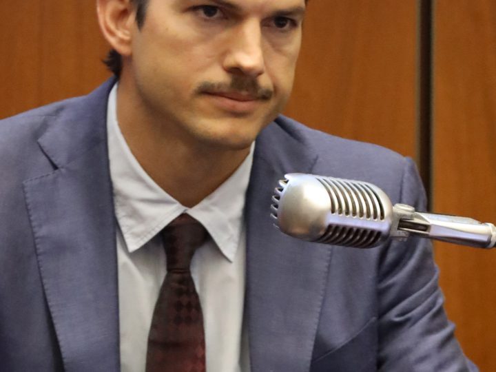 Ashton Kutcher in Court