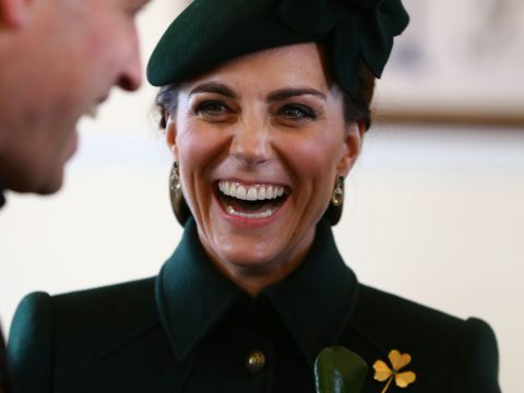 Kate Middleton Cracks Up