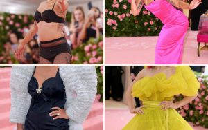Lady Gaga in Black Lingerie