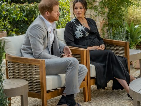 Prince Harry and Meghan Markle on CBS