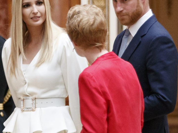 Prince Harry with Ivanka