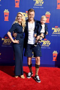 Speidi at the MTV Movie and TV Awards