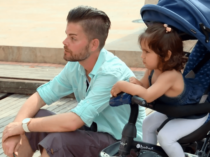 Tim with Jeniffer’s Baby