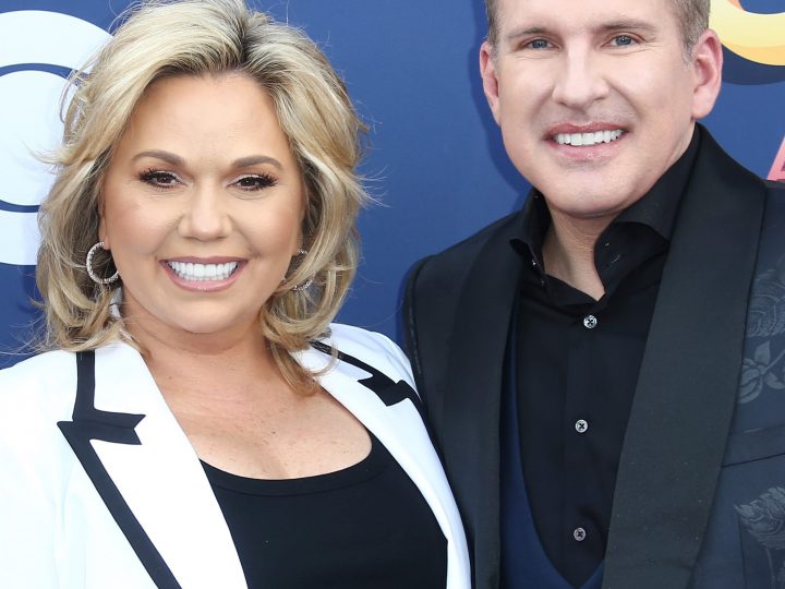 Todd Chrisley with Wife