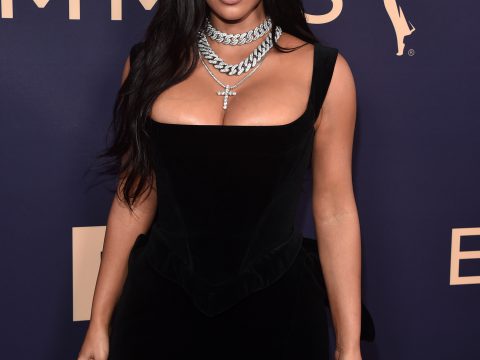 Kim Kardashian at the Emmys
