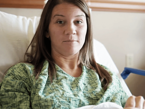 Danielle Busby in the Hospital