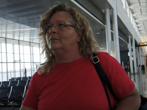 Lisa at the Airport