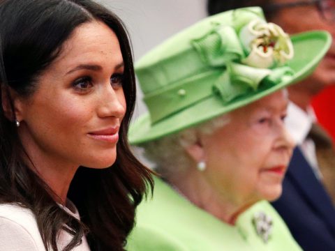Meghan Markle and Da Queen