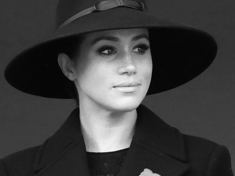 Meghan Markle in Black, White