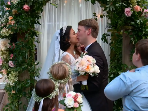 Michael Jessen Kisses the Bride, Juliana Custodio
