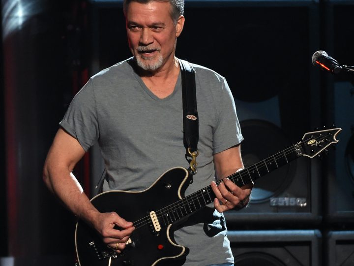 Eddie Van Halen on Stage