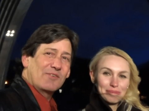 David Murphey and Lana Snap a Selfie