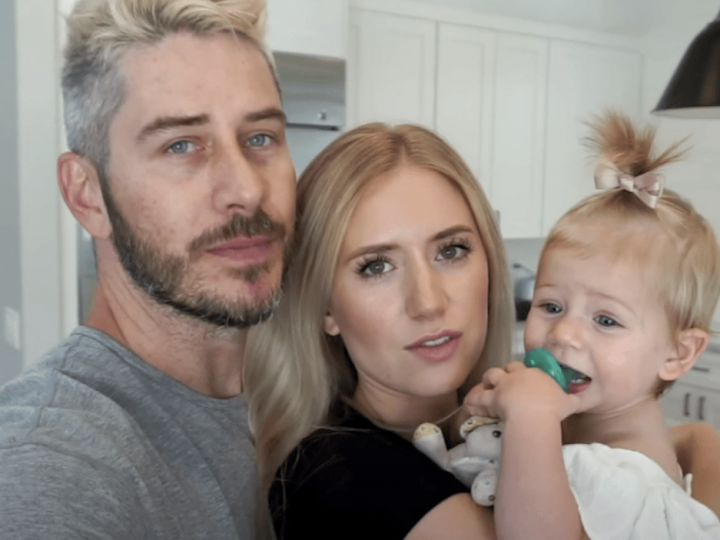 Arie Luyendyk Jr. and Lauren Burnham and Daughter
