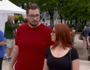 Colt Johnson Walks with Jess Caroline