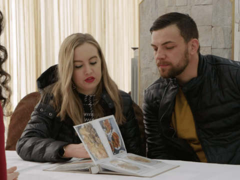 Elizabeth Potthast Flips Through a Menu