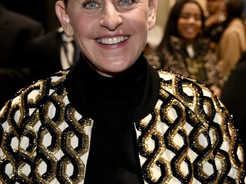 Ellen DeGeneres Tries to Smile