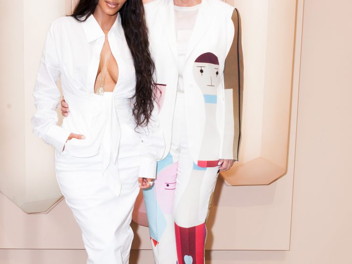 Kim and Kris in White