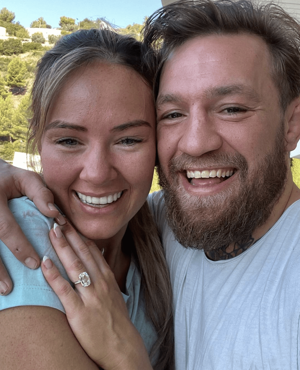 Conor McGregor, Dee Devlin Engagement Photo The Hollywood Gossip