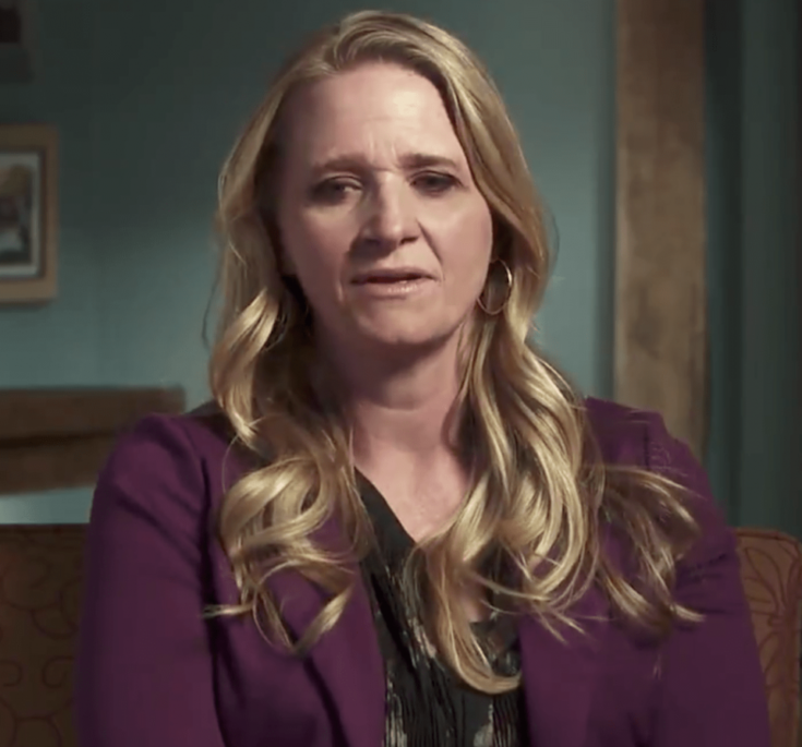 Christine Brown Looks Unsure - The Hollywood Gossip