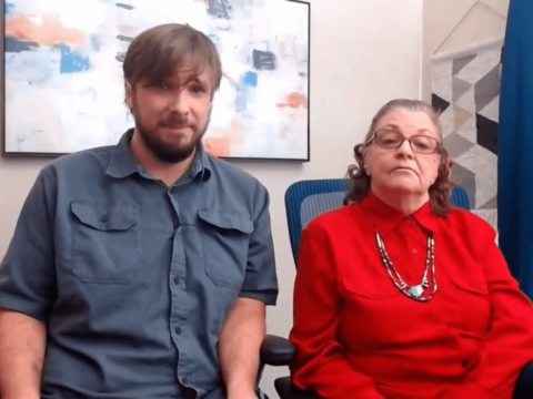 Colt Johnson and Debbie Johnson at the S5 tell all