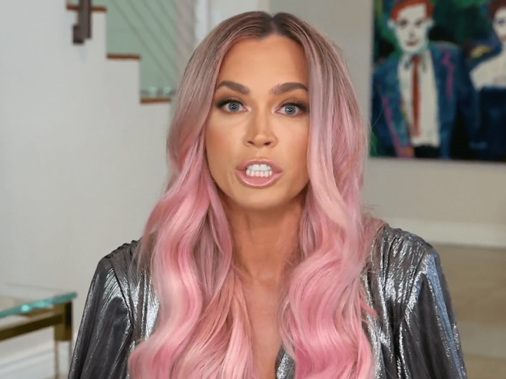 Teddi Mellencamp at the Season 10 Reunion
