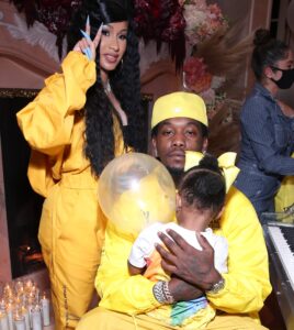 Cardi B and Fam