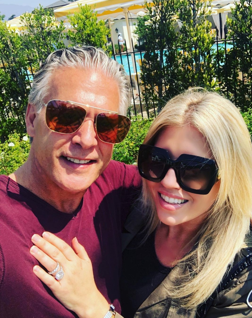 David Beador and Lesley Ann Cook We're Married! The Hollywood Gossip(02)