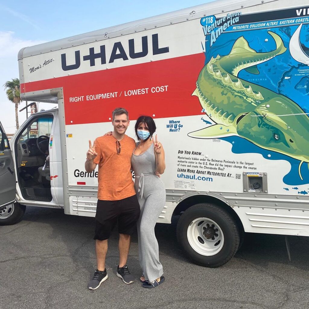 Larissa Lima, Eric Nichols, and a U-Haul